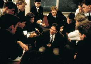 Robin Williams in "Dead Poets Society"