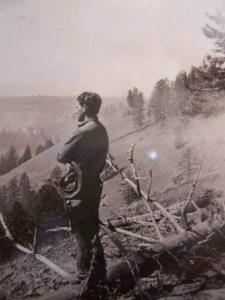 Dad in Oregon (near the Snake River)