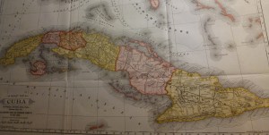 Map of Cuba (1897), when Americans were turning their interest to an overseas empire 