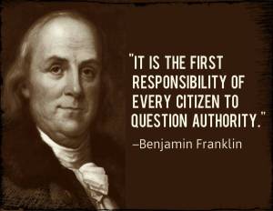 More Americans need to listen to Ben Franklin ...