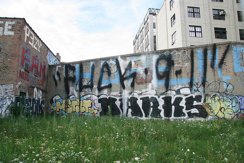 Image courtesy of carnagenyc Fuck 9-11 grafitti