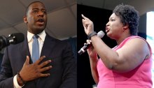 Andrew Gillum Stacy Abrams