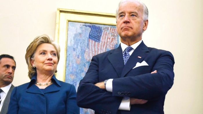 Joe Biden Hillary Clinton